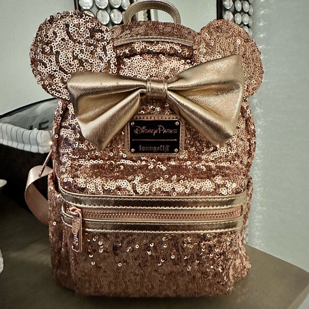 BRAND NEW Rose Gold Loungefly